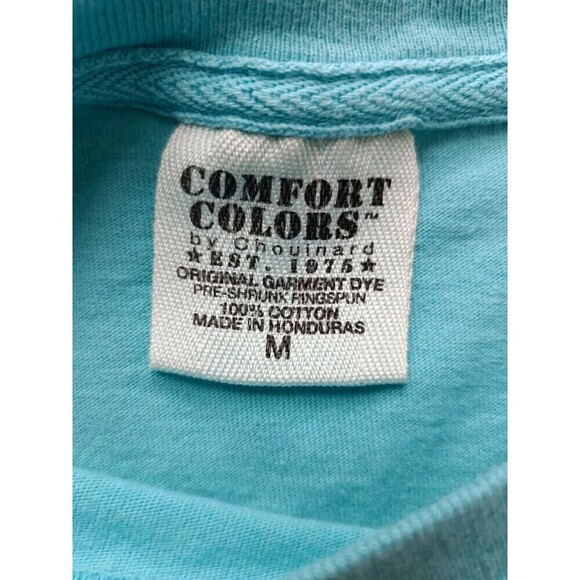 Comfort Colors T-Shirt Men's Medium Chincoteague Island Graphic Short Sleeve Y2K - Picture 5 of 8